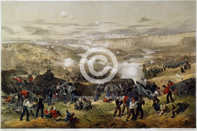 'The Battle of Inkerman on November 5, 1854', 1855.  Artist: Andrew Maclure
