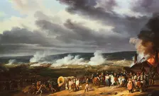 The Battle of Jemappes 1792, (1821). Creator: Émile Jean-Horace Vernet