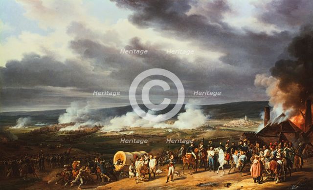 'The Battle of Jemappes', 1792, (1821). Creator: Émile Jean-Horace Vernet.