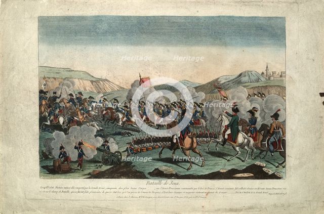 The Battle of Jena, ca 1806. Artist: Anonymous  