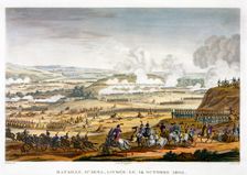 The Battle of Jena, Germany, 14th October 1806. Creator: Edme Bovinet