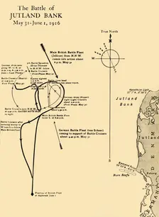 The Battle of Jutland Bank, May 31-June 1, 1916 (c1920). Creator: Unknown