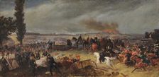 The Battle of Königgrätz on 3 July 1866, after 1869. Creator: Bleibtreu, Georg (1828-1892)