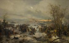 The Battle of Krasny on 5 (17) November 1812, 1849. Creator: Peter Heinrich Lambert von Hess
