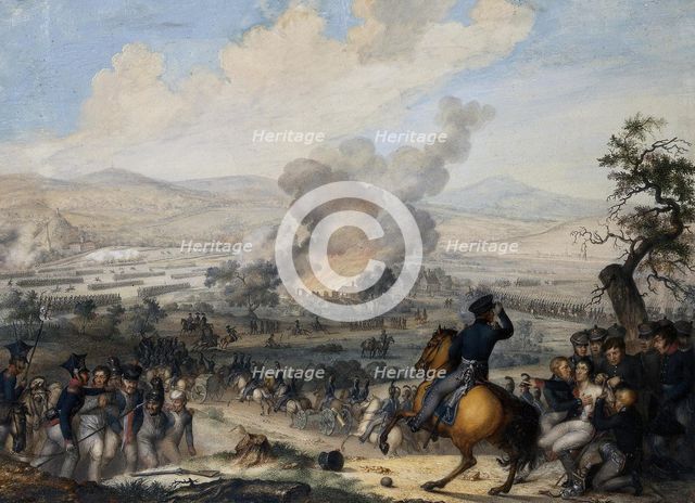 The Battle of Kulm on 30 August 1813.
