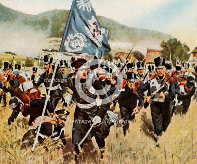 The Battle of Kulm and Nollendorf, 29 and 30 August 1813, (1936). Creator: Unknown.