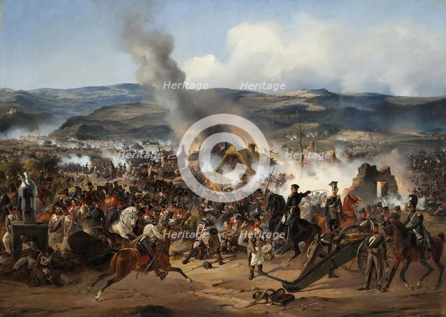 The Battle of Kulm, the 17th of August, 1813, 1843. Creator: Alexander von Kotzebue.