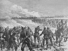 The Battle of Langensalza c1890