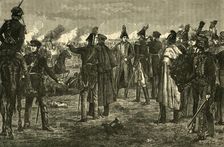 The Battle of Leipzig (1813), 1890. Creator: Unknown