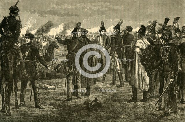 'The Battle of Leipzig', (1813), 1890.   Creator: Unknown.