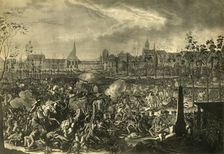 The Battle of Leipzig, 19 October 1813, (1921). Creator: Unknown