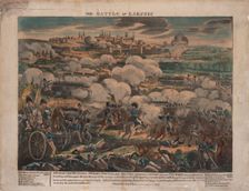 The Battle of Leipzig. Artist: Anonymous