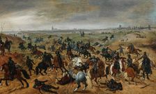 The Battle of Lekkerbeetje on 5 February 1600. Creator: Vrancx, Sebastiaen (1574-1647)