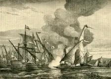 The Battle of Lepanto (1571), 1890. Creator: Unknown