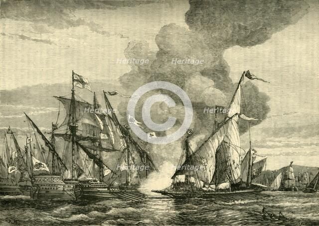 'The Battle of Lepanto', (1571), 1890.   Creator: Unknown.