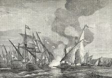 The Battle of Lepanto, 1571, (1893). Creator: A. B.