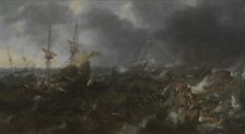 The Battle of Lepanto, 1623. Creator: Andries van Eertvelt