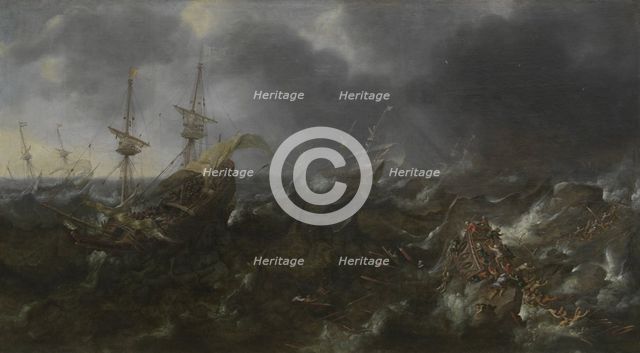 The Battle of Lepanto, 1623. Creator: Andries van Eertvelt.