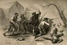 The Battle of Lexington (1877). Creator: Felix Octavius Carr Darley
