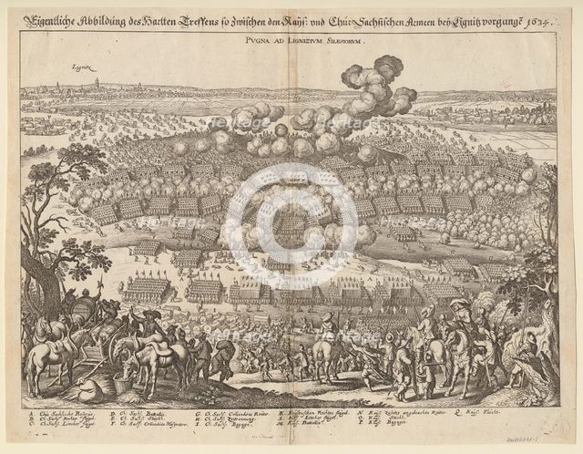 The Battle of Liegnitz on May 13, 1634, 1634.