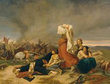 The Battle of Lipan in 1434, 1868. Creator: Christian Ruben