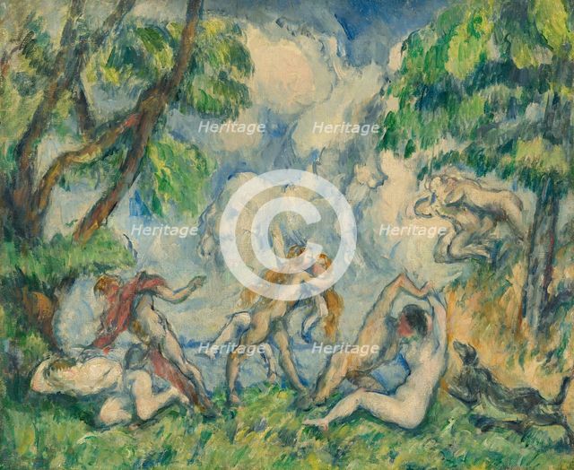 The Battle of Love, c. 1880. Creator: Paul Cezanne.