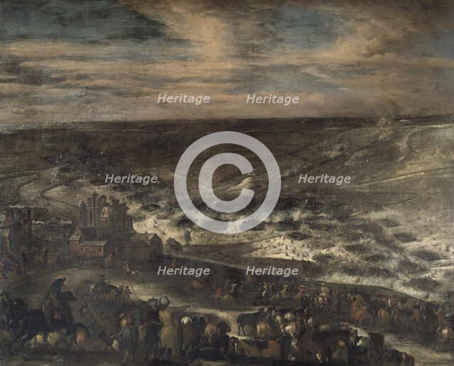 The Battle of Lund. Second clash, mid-17th-early 18th century. Creator: Johann Philip Lemke.