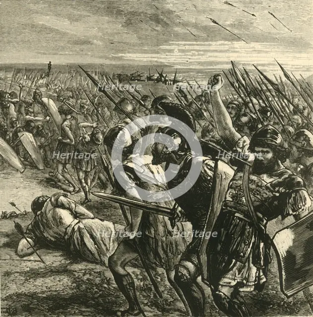 'The Battle of Marathon', 1890.   Creator: Unknown.