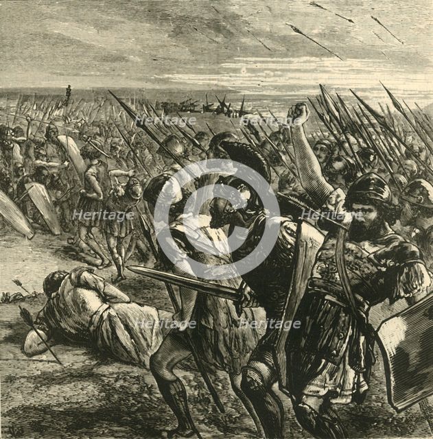 'The Battle of Marathon', 1890.   Creator: Unknown.