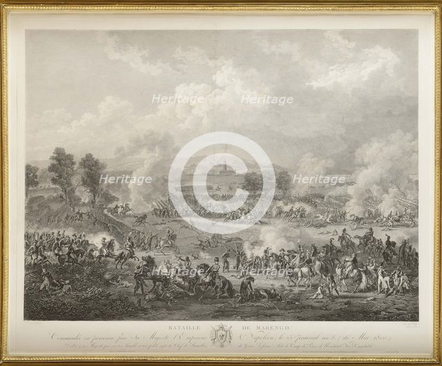 The Battle of Marengo on 14 June 1800, 1800s.