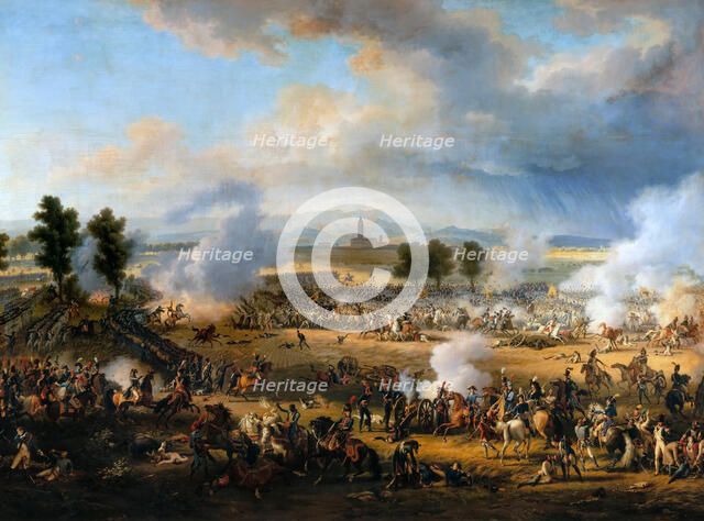 The Battle of Marengo on 14 June 1800. Artist: Lejeune, Louis-François, Baron (1775-1848)