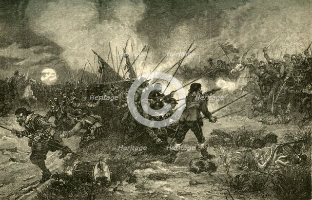 'The Battle of Marston Moor', (2 July 1644), 1890.   Creator: Unknown.