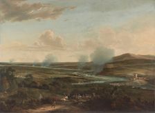 The Battle of Medway, c.1668. Creator: Willem Schellinks