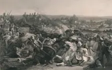 The Battle of Meeanee, 1843. Creator: James Baylis Allen