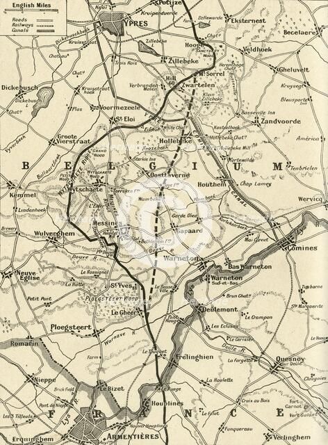 'The Battle of Messines', 1917. Creator: Unknown.