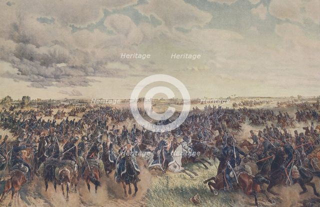 The Battle of Mir on 9 July 1812.
