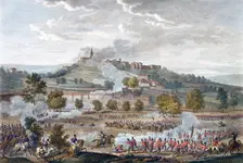 The Battle of Montebello and Casteggio, Italy, 20 Prairial, Year 8 (9 June 1800). Creator: Jean Duplessis-Bertaux