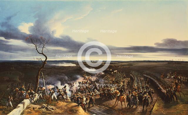 'The Battle of Montmirail', 11 February, 1814, (1822). Creator: Émile Jean-Horace Vernet.