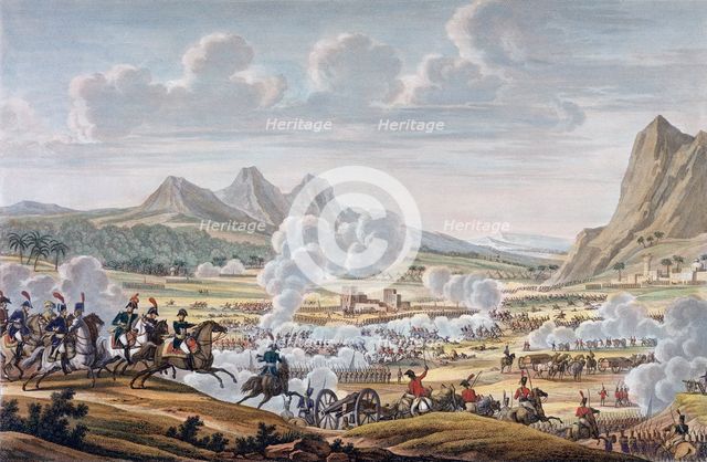 The Battle of Mount Tabor, 27 Ventose, Year 7 (17 February 1799).  Creator: Louis Francois Couche.