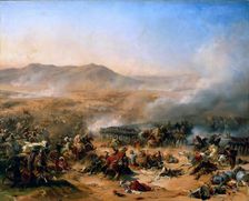 The Battle of Mount Tabor on 16 April 1799, 1837. Creator: Philippoteaux, Henri Félix Emmanuel (1815-1884)