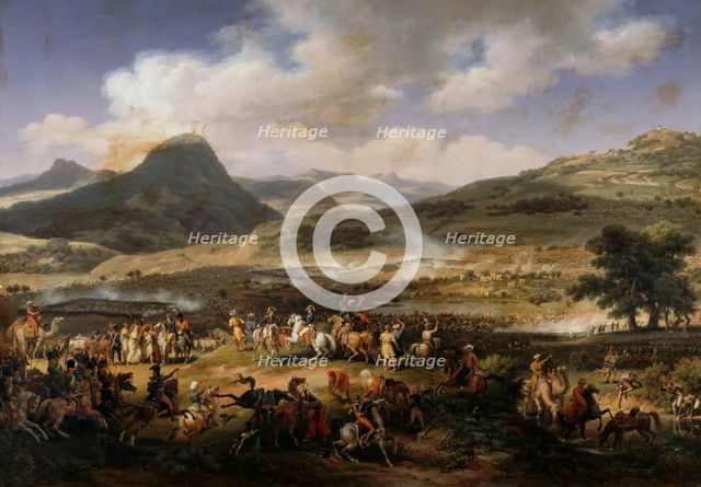 The Battle of Mount Tabor on 16 April 1799.