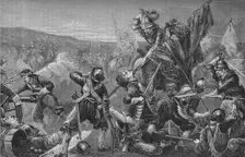The Battle of Naseby 14 June 1645, (c1880)