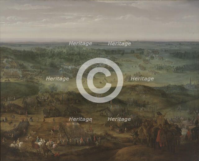 The Battle of Nördlingen on 6 September 1634, 1634. Creator: Snayers, Pieter (1592-1667).