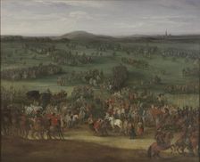 The Battle of Nördlingen on 6 September 1634, 1634. Creator: Snayers, Pieter (1592-1667)