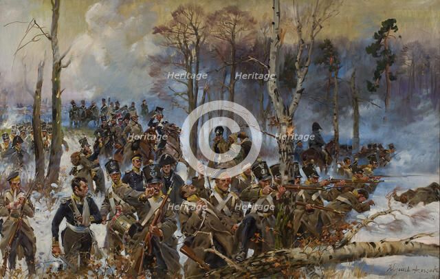The battle of Olszynka Grochowska, February 25, 1831, 1886.