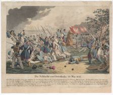 The Battle of Ostroleka on 26 May 1831. Artist: Wunder, Georg Benedikt (1786-1858)