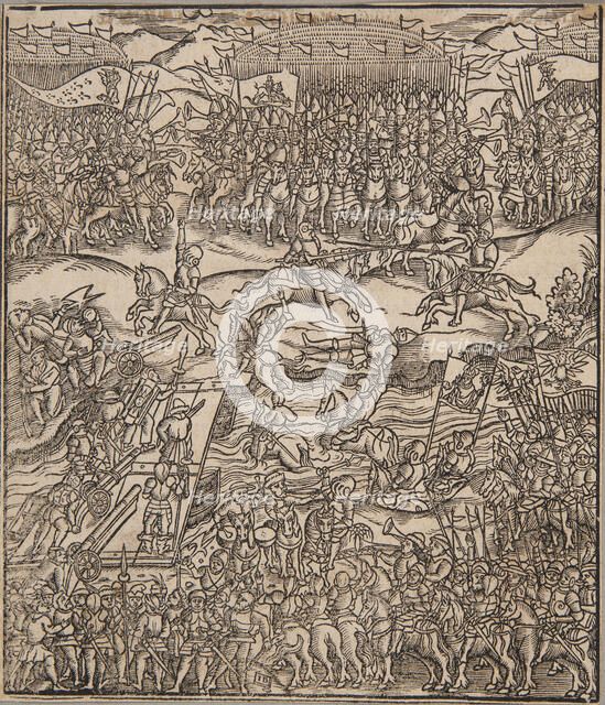 The Battle of Orsha in 1514, Second half of the16th cen. Creator: Siebeneicher, Jakub (ca 1557-1604).