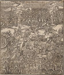 The Battle of Orsha in 1514, Second half of the16th cen. Creator: Siebeneicher, Jakub (ca 1557-1604)