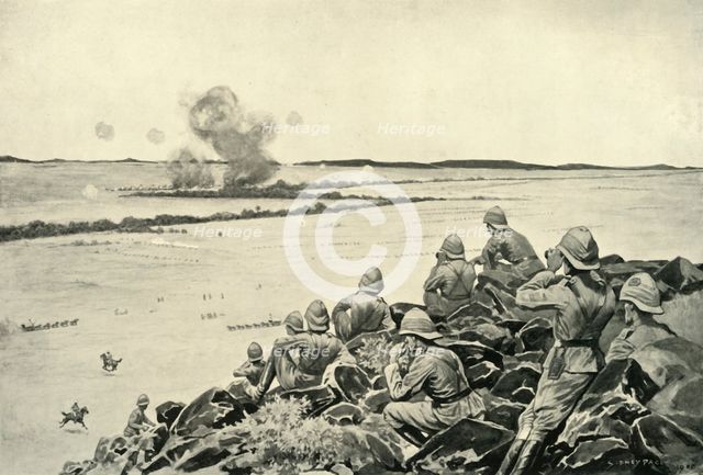 'The Battle of Paardeberg', 1900. Creator: Sidney E Paget.