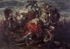 The Battle of Pavia, 1912. Creator: Carl Hassmann